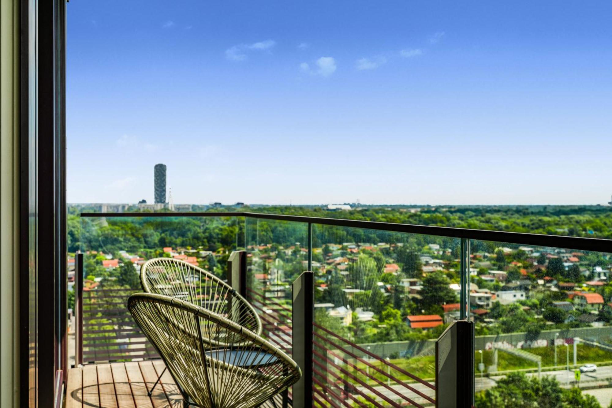 Vienna Sky Apartment I Rooftop Pool I Netflix Exterior foto